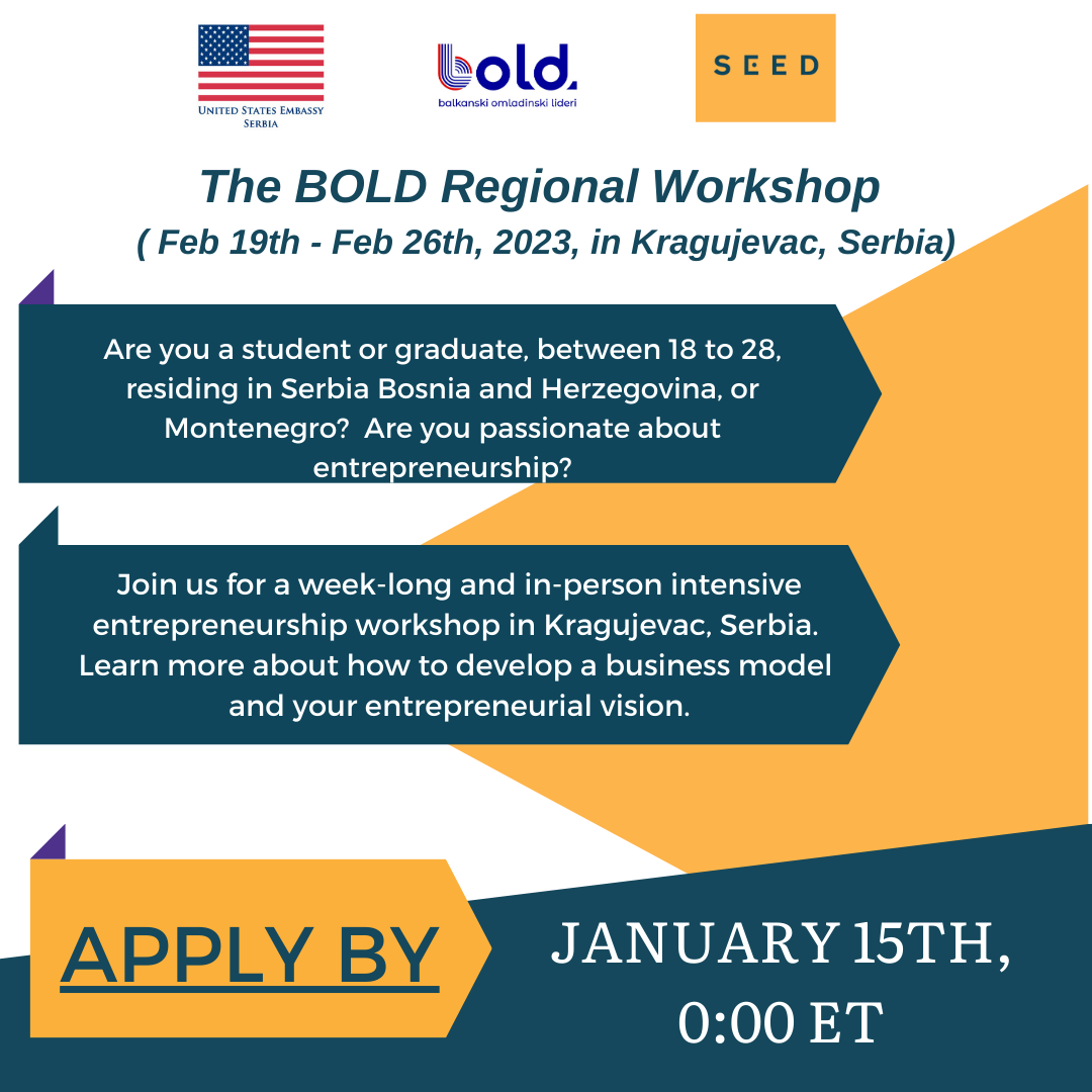 The BOLD Regional Workshop